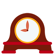 Emoji 🕰️ Orologio Da Mensola su Twitter Twemoji 11.1.