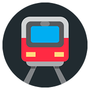Emoji 🚇 Metropolitana su Twitter Twemoji 11.1.