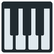 Émoji 🎹 Piano sur Twitter Twemoji 11.1.