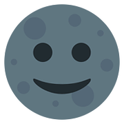🌚 Emoji Neumond mit Gesicht Twitter Twemoji 11.1.