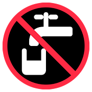 Emoji 🚱 Simbolo Di Acqua Non Potabile su Twitter Twemoji 11.1.