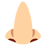 Emoji 👃🏼 Naso: Carnagione Abbastanza Chiara su Twitter Twemoji 11.1.