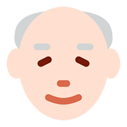 👴🏻 Emoji Homem Idoso: Pele Clara na Twitter Twemoji 11.1.