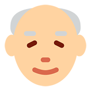 👴🏼 Emoji Anciano: Tono De Piel Claro Medio en Twitter Twemoji 11.1.