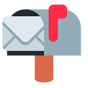 📬 Emoji offener Briefkasten mit Post Twitter Twemoji 11.1.
