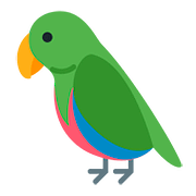 🦜 Emoji Papagei Twitter Twemoji 11.1.