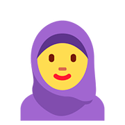 🧕 Emoji Mujer Con Hiyab en Twitter Twemoji 11.1.