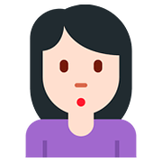 Emoji 🙎🏻 Persona Imbronciata: Carnagione Chiara su Twitter Twemoji 11.1.