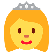 Emoji 👸 Principessa su Twitter Twemoji 11.1.