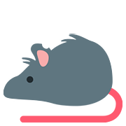 Emoji 🐀 Ratto su Twitter Twemoji 11.1.