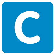🇨 Emoji Indicador regional Símbolo Letra C en Twitter Twemoji 11.1.