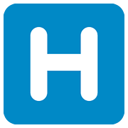 🇭 Emoji Letra do símbolo indicador regional H na Twitter Twemoji 11.1.