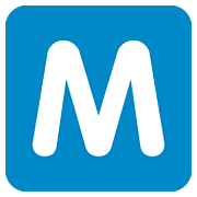 🇲 Emoji Símbolo do indicador regional letra M na Twitter Twemoji 11.1.