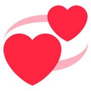 💞 Emoji Corações Girando na Twitter Twemoji 11.1.
