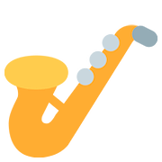 🎷 Emoji Saxofón en Twitter Twemoji 11.1.