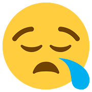 😪 Emoji schläfriges Gesicht Twitter Twemoji 11.1.