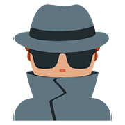 Emoji 🕵🏽 Detective: Carnagione Olivastra su Twitter Twemoji 11.1.