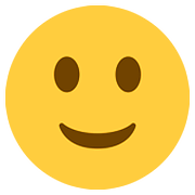🙂 Emoji Cara Sonriendo Ligeramente en Twitter Twemoji 11.1.