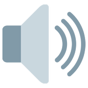 🔊 Emoji Lautsprecher mit hoher Lautstärke Twitter Twemoji 11.1.