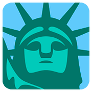 🗽 Emoji Estátua Da Liberdade na Twitter Twemoji 11.1.