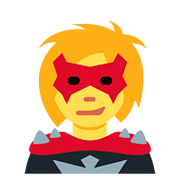 Emoji 🦹 Supercattivo su Twitter Twemoji 11.1.