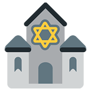 🕍 Emoji Sinagoga en Twitter Twemoji 11.1.
