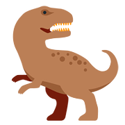 🦖 Emoji T-Rex Twitter Twemoji 11.1.