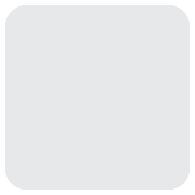 ⬜ Emoji großes weißes Quadrat Twitter Twemoji 11.1.