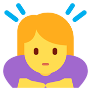🙇‍♀️ Emoji sich verbeugende Frau Twitter Twemoji 11.1.
