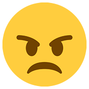 Emoji 😠 Faccina Arrabbiata su Twitter Twemoji 11.2.