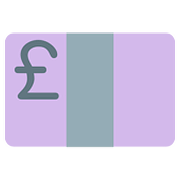 Emoji 💷 Banconota Sterlina su Twitter Twemoji 11.2.