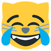 😹 Emoji Katze mit Freudentränen Twitter Twemoji 11.2.