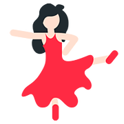 💃🏻 Emoji Mujer Bailando: Tono De Piel Claro en Twitter Twemoji 11.2.