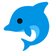 🐬 Emoji Delfín en Twitter Twemoji 11.2.