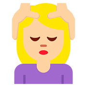 💆🏼 Emoji Pessoa Recebendo Massagem Facial: Pele Morena Clara na Twitter Twemoji 11.2.