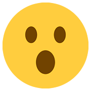😮 Emoji Gesicht mit offenem Mund Twitter Twemoji 11.2.