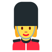 💂‍♀️ Emoji Guardia Mujer en Twitter Twemoji 11.2.
