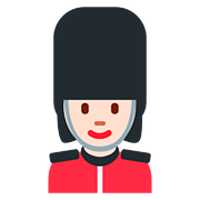 💂🏻‍♀️ Emoji Guardia Mujer: Tono De Piel Claro en Twitter Twemoji 11.2.