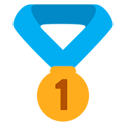 🥇 Emoji Medalla De Oro en Twitter Twemoji 11.2.