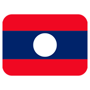🇱🇦 Emoji Bandera: Laos en Twitter Twemoji 11.2.