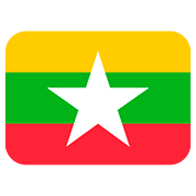 Émoji 🇲🇲 Drapeau : Myanmar (Birmanie) sur Twitter Twemoji 11.2.