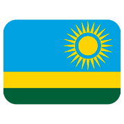 🇷🇼 Emoji Bandera: Ruanda en Twitter Twemoji 11.2.