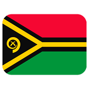 🇻🇺 Emoji Bandera: Vanuatu en Twitter Twemoji 11.2.