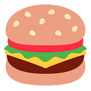 🍔 Emoji Hamburger Twitter Twemoji 11.2.