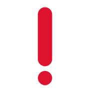 Emoji ❗ Punto Esclamativo Rosso su Twitter Twemoji 11.2.