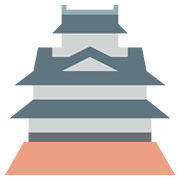 🏯 Emoji japanisches Schloss Twitter Twemoji 11.2.