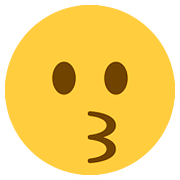 😗 Emoji küssendes Gesicht Twitter Twemoji 11.2.