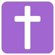 ✝️ Emoji römisches Kreuz Twitter Twemoji 11.2.