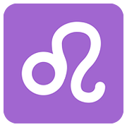 Emoji ♌ Segno Zodiacale Del Leone su Twitter Twemoji 11.2.