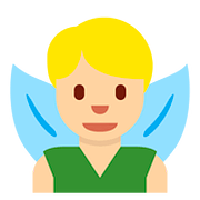 🧚🏼‍♂️ Emoji männliche Fee: mittelhelle Hautfarbe Twitter Twemoji 11.2.